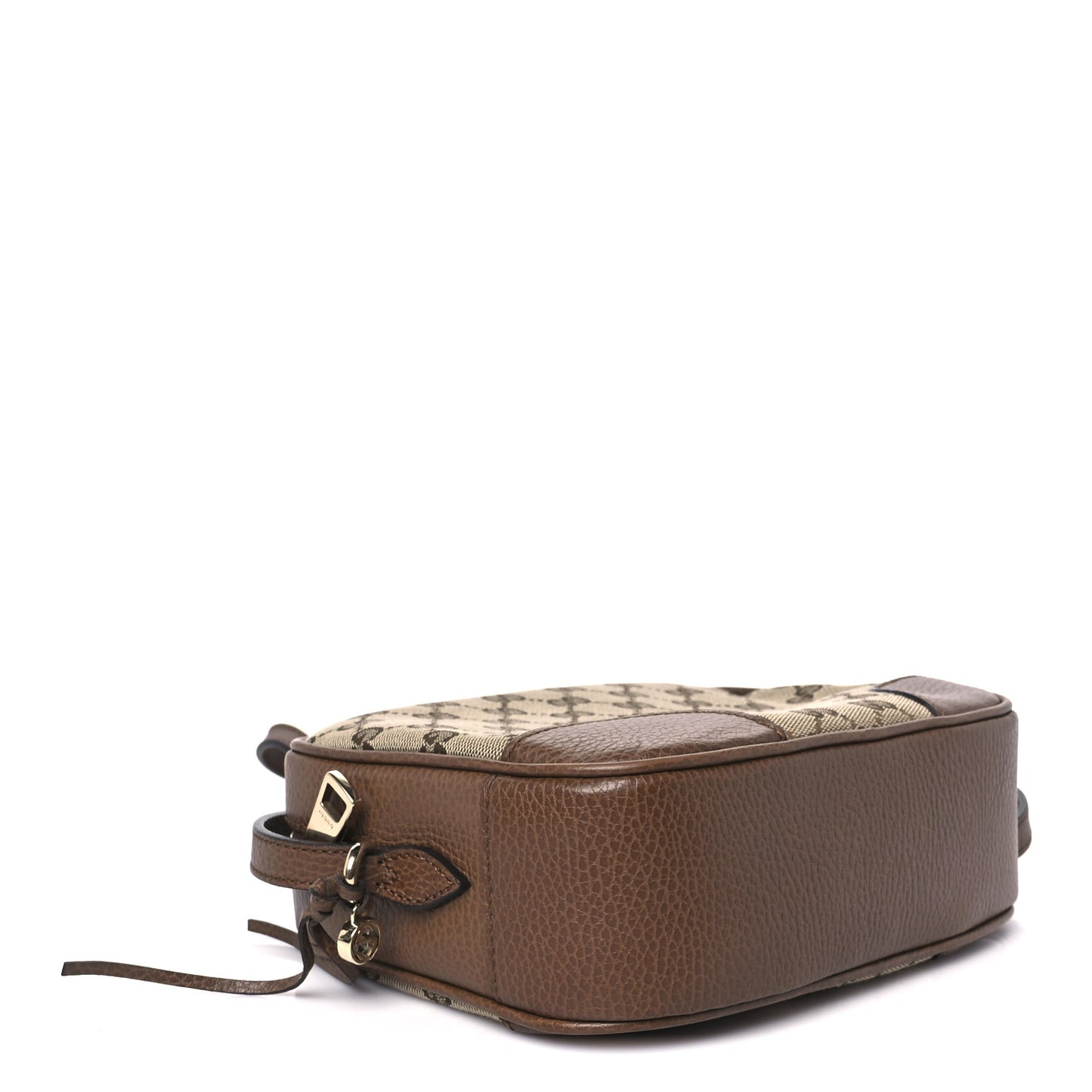 Monogram Mini Bree Messenger Bag Beige Tabacco