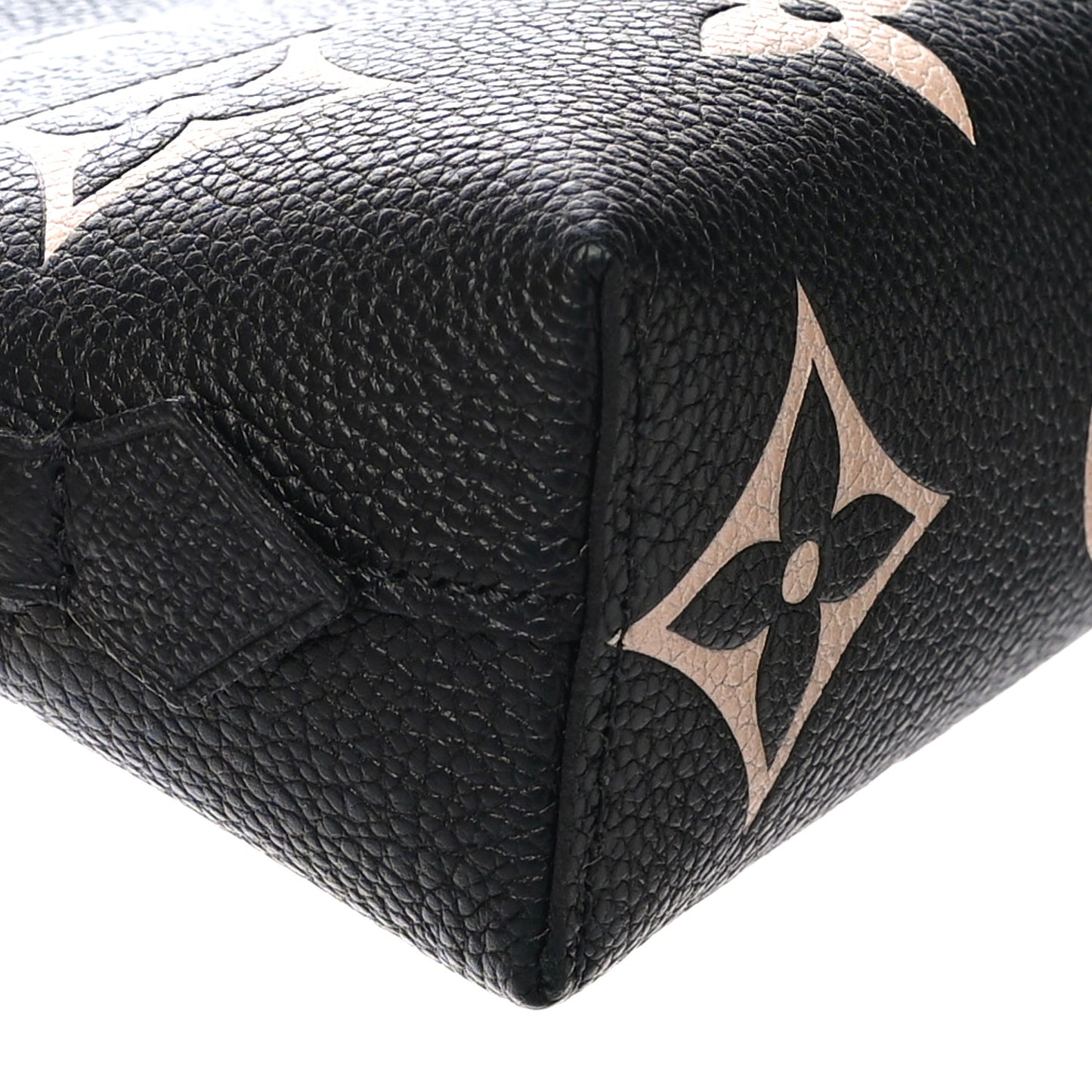 Empreinte Monogram Giant Cosmetic Pouch Black Beige
