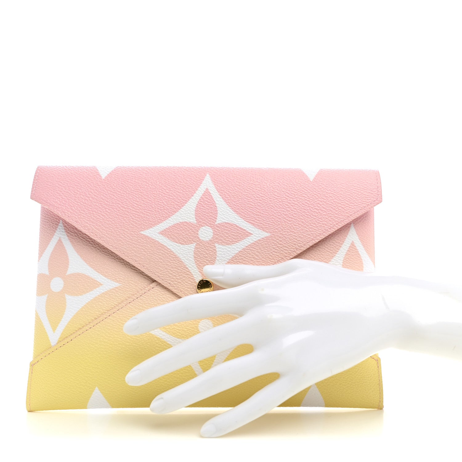 Louis Vuitton Monogram Giant By The Pool Large Kirigami Pochette Pink 2 of 7