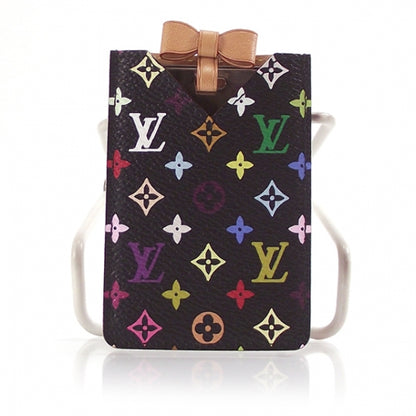 Louis Vuitton Monogram Multicolor Mirror and Case Pouch Black 1 of 8