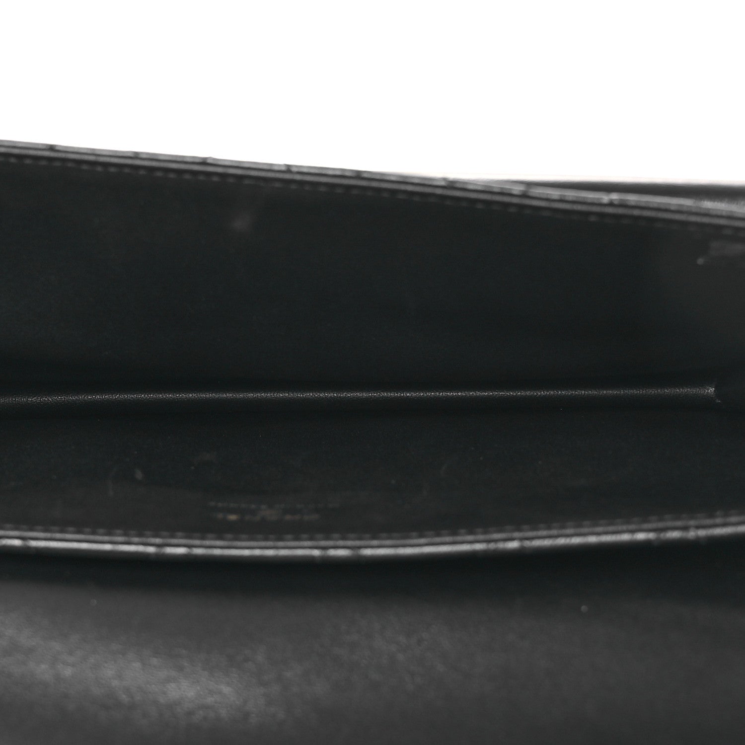 Chanel Lambskin Quilted Flap Clutch Black 5 of 14