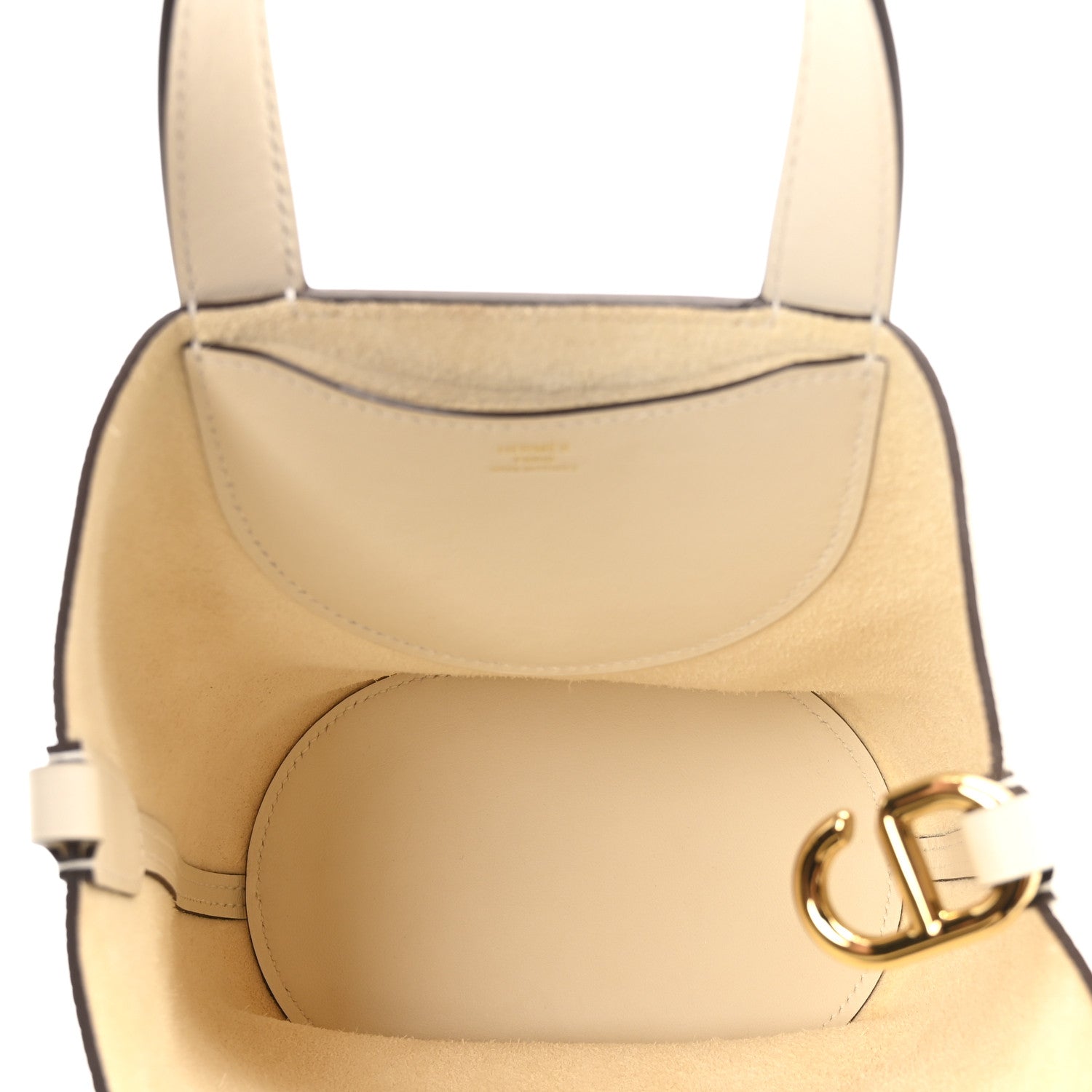 Hermes Taurillon Clemence Swift In-The-Loop 18 Bag Nata 9 of 17