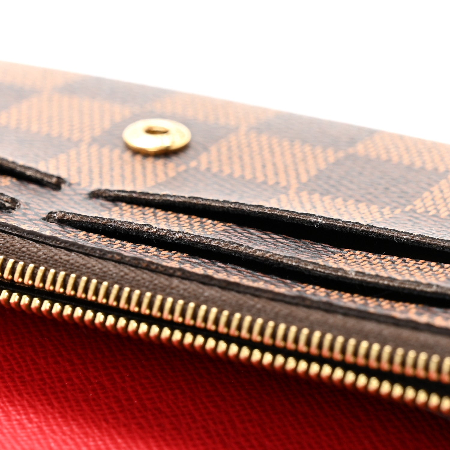 Louis Vuitton Monogram Emilie Wallet Rouge 10 of 11