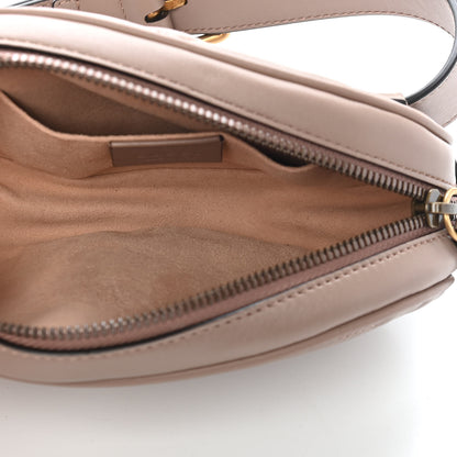 Gucci Calfskin Matelasse GG Marmont Belt Bag 85 34 Porcelain Rose 5 of 10