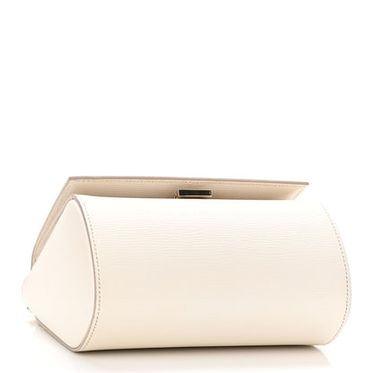 Givenchy Textured Calfskin Mini Pandora Box Chain Crossbody Bag White 3 of 9