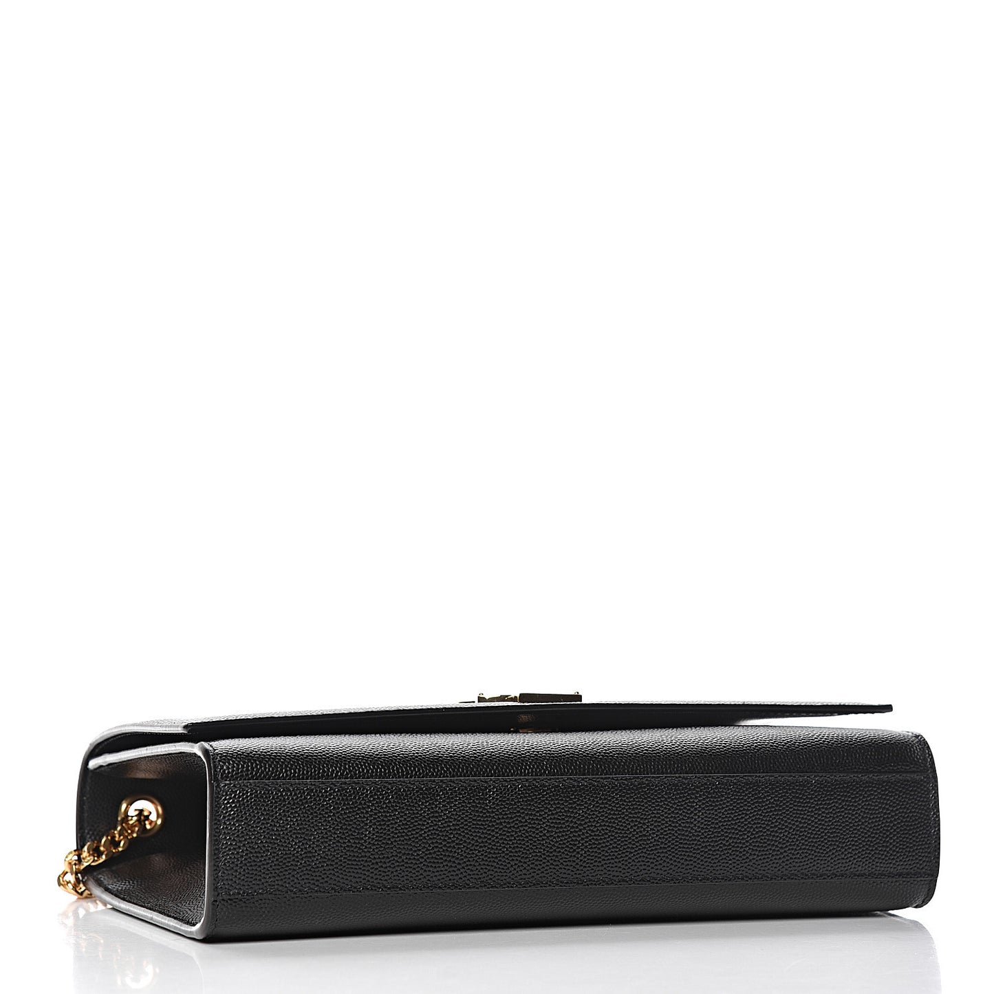 Grain De Poudre Medium Classic Monogram Kate Satchel Black