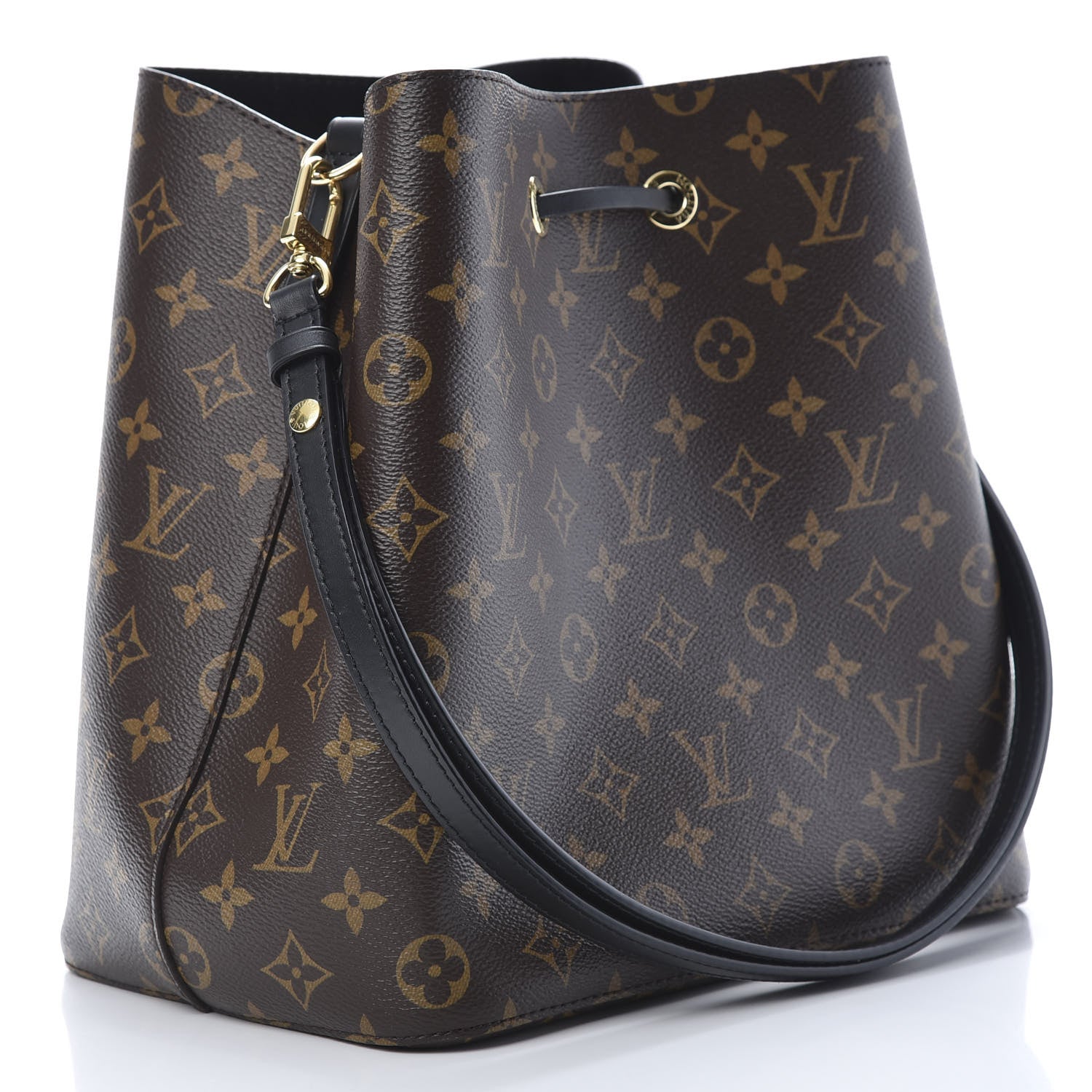 Louis Vuitton Monogram Neonoe MM Black 3 of 10