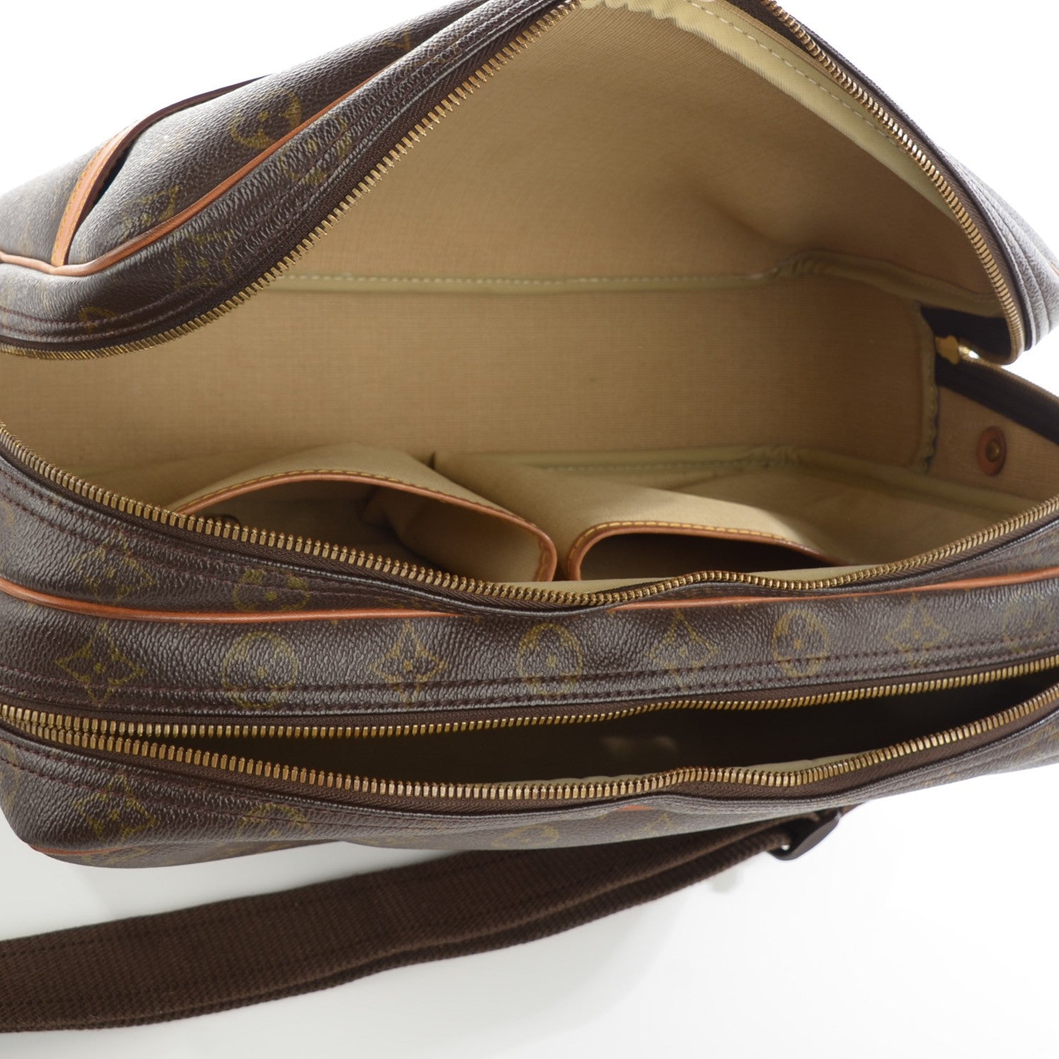 Louis Vuitton Monogram Reporter GM 5 of 12
