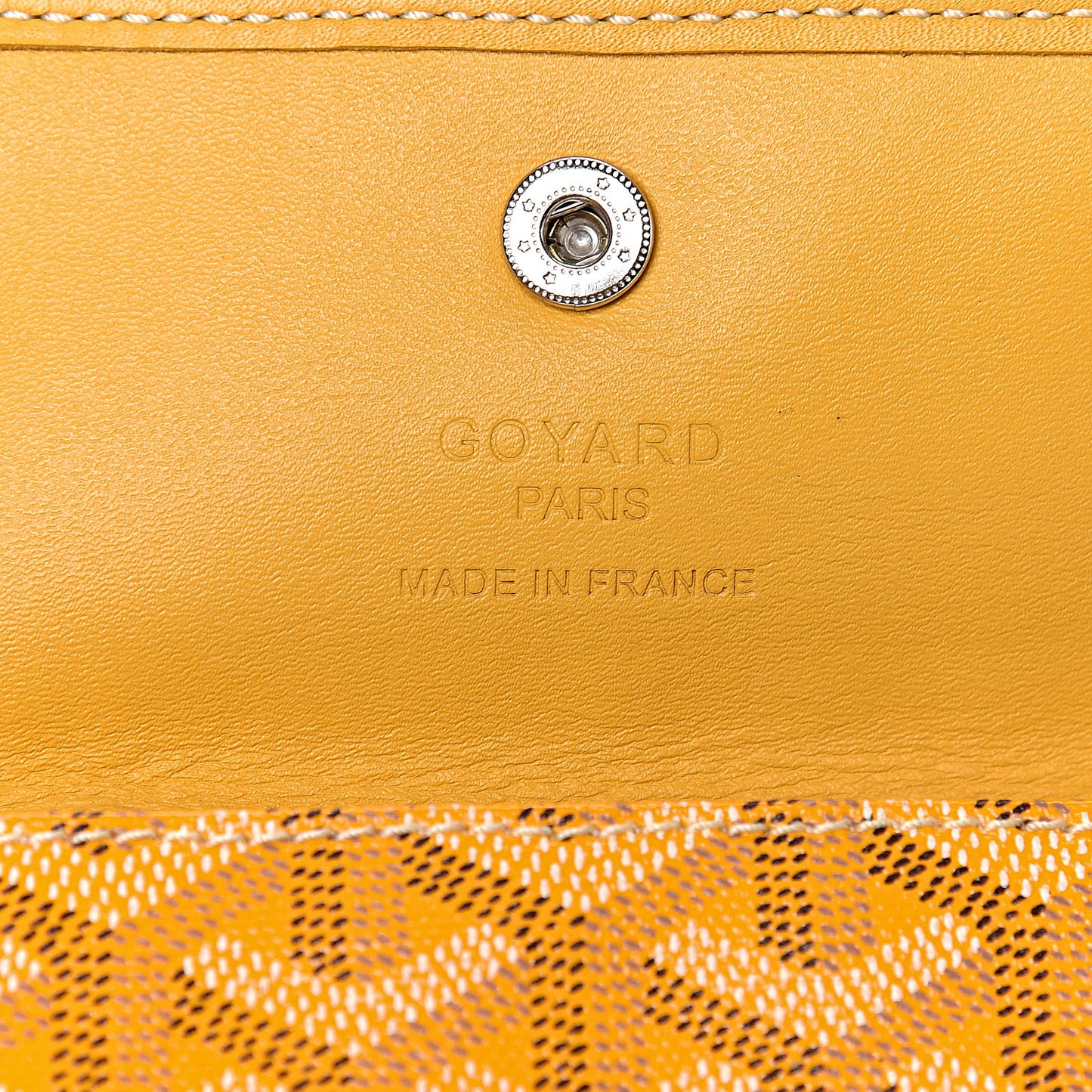 Goyardine Saint Louis PM Yellow