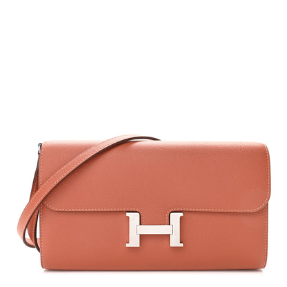 Hermes Evercolor Constance Wallet To Go Blush 1 of 10