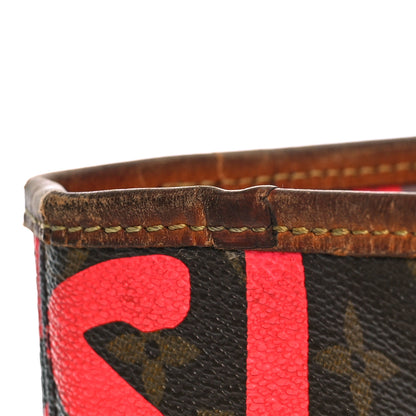Louis Vuitton Monogram Graffiti Neverfull GM Fuchsia 10 of 17
