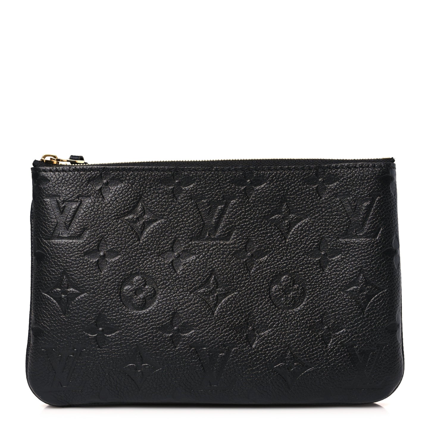 Empreinte Double Zip Pochette Black