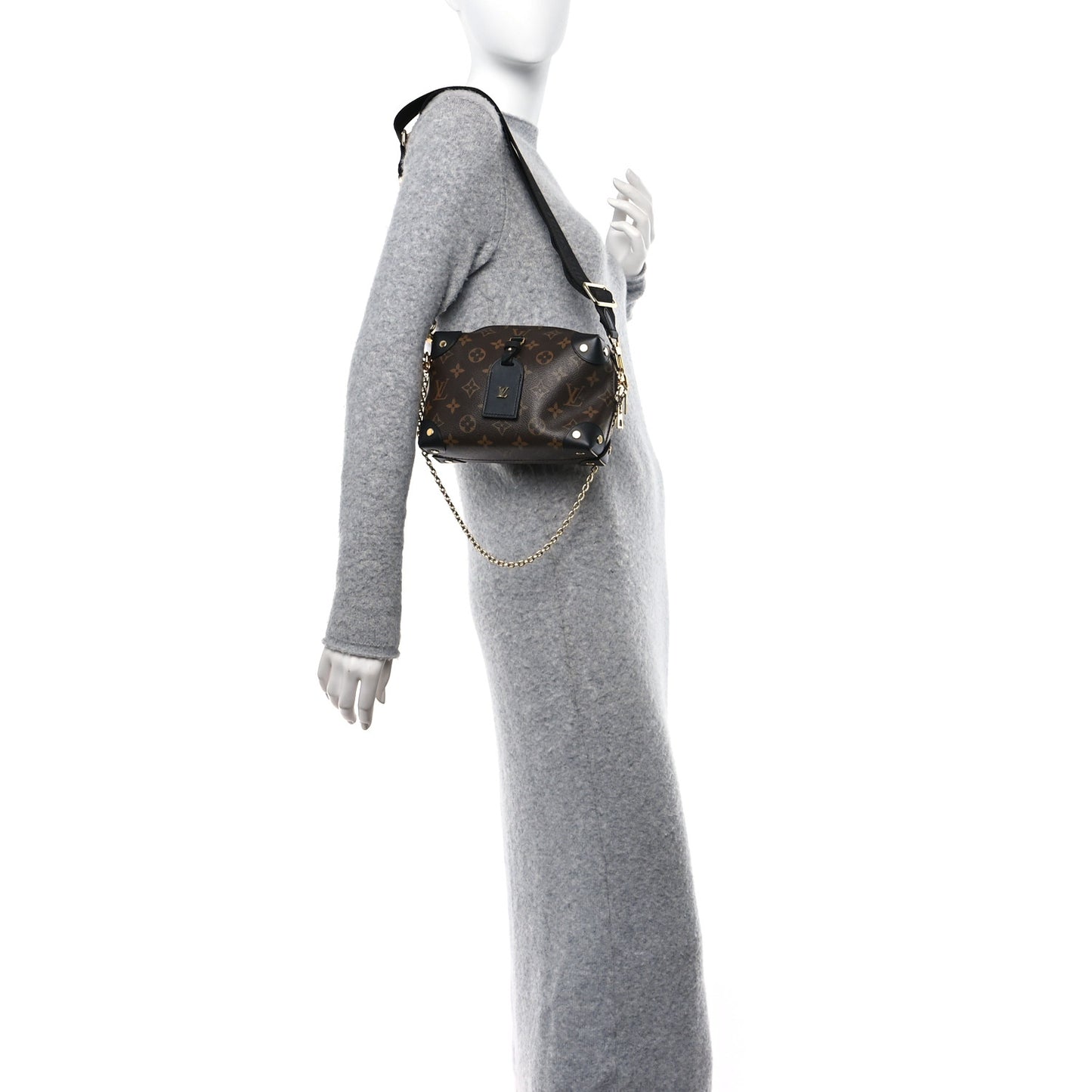 Monogram Petite Malle Souple Black