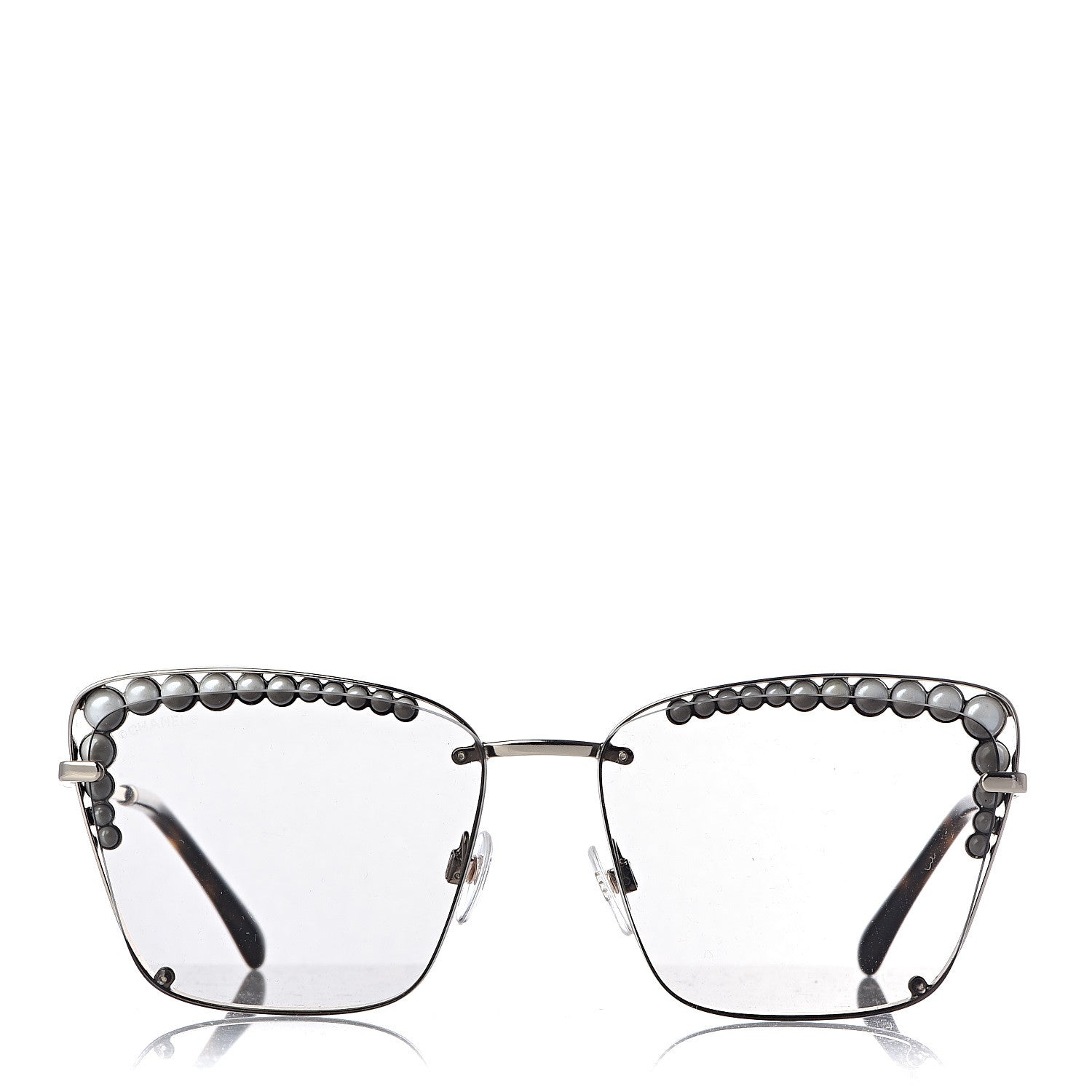 Chanel Pearl Sunglasses 4235-H Light Brown 2 of 6