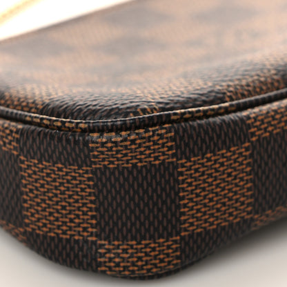 Louis Vuitton Damier Ebene Mini Pochette Accessories 6 of 8