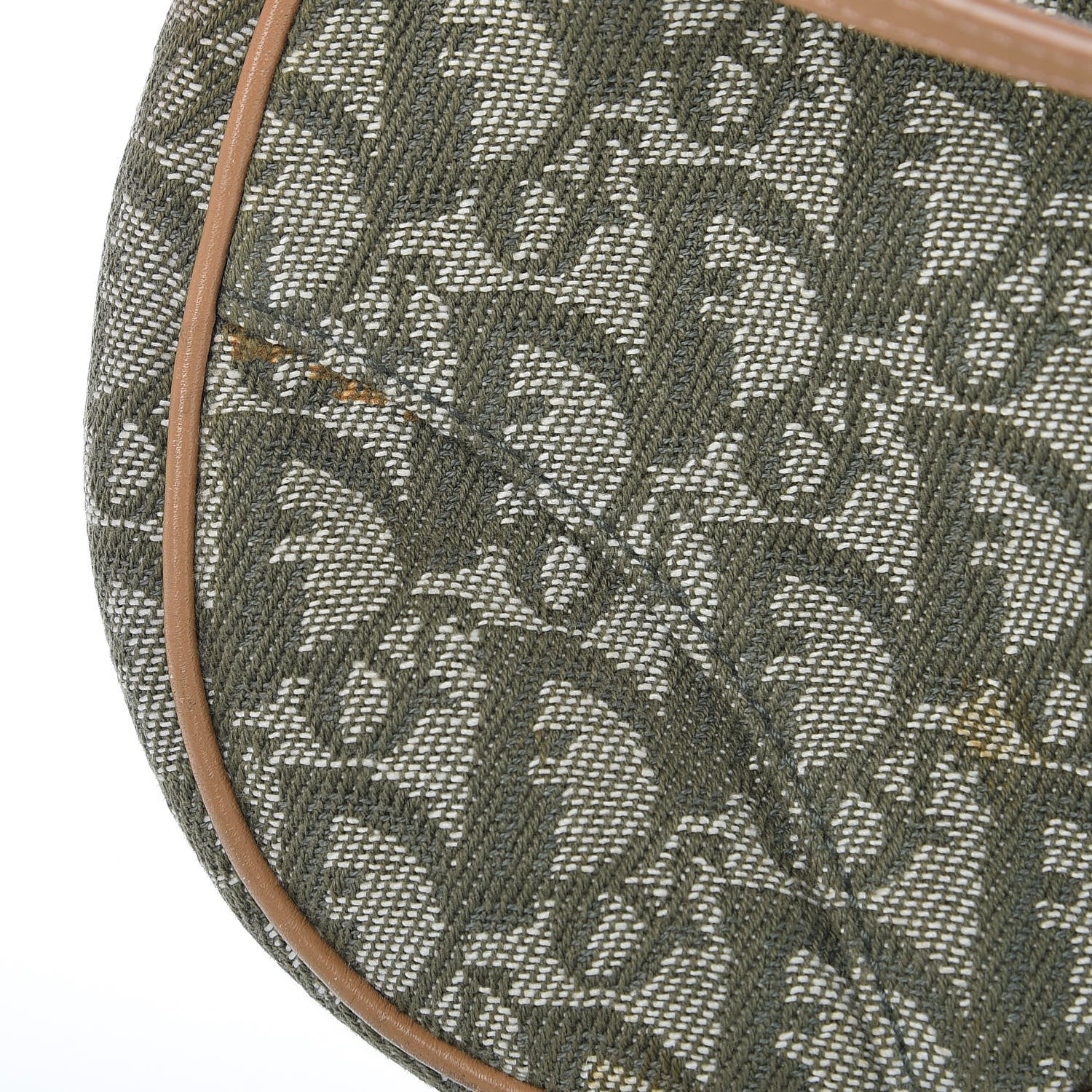 Christian Dior Monogram Mini Saddle Pochette Green 12 of 15