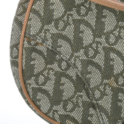 Christian Dior Monogram Mini Saddle Pochette Green 12 of 15