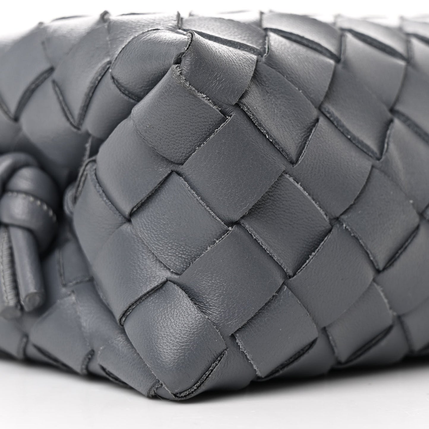 Nappa Intrecciato Mini Loop Camera Bag Thunder