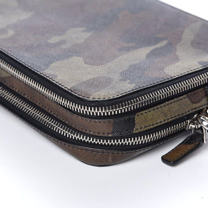 Prada Saffiano Camouflage Travel Bag Mimetico 9 of 11