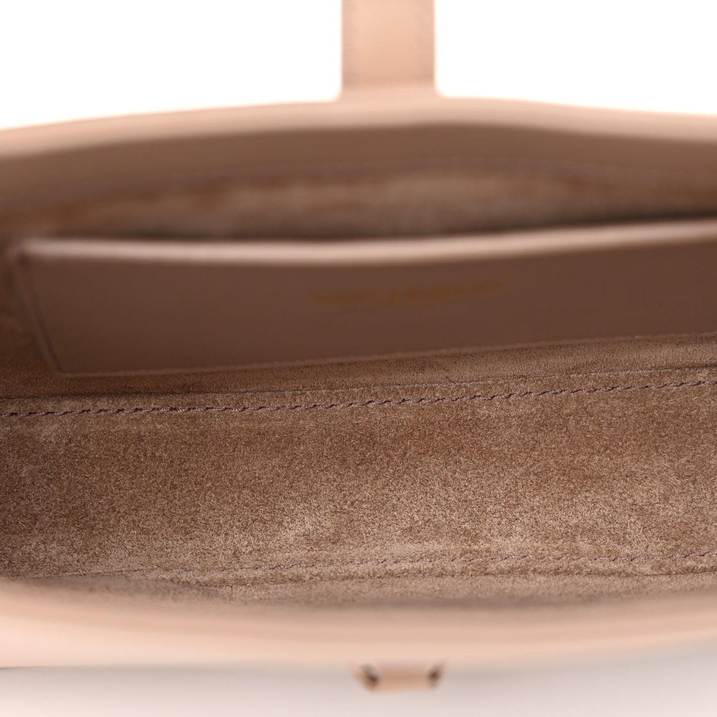 Smooth Calfskin Le 5 A 7 Mini Hobo Rosy Sand