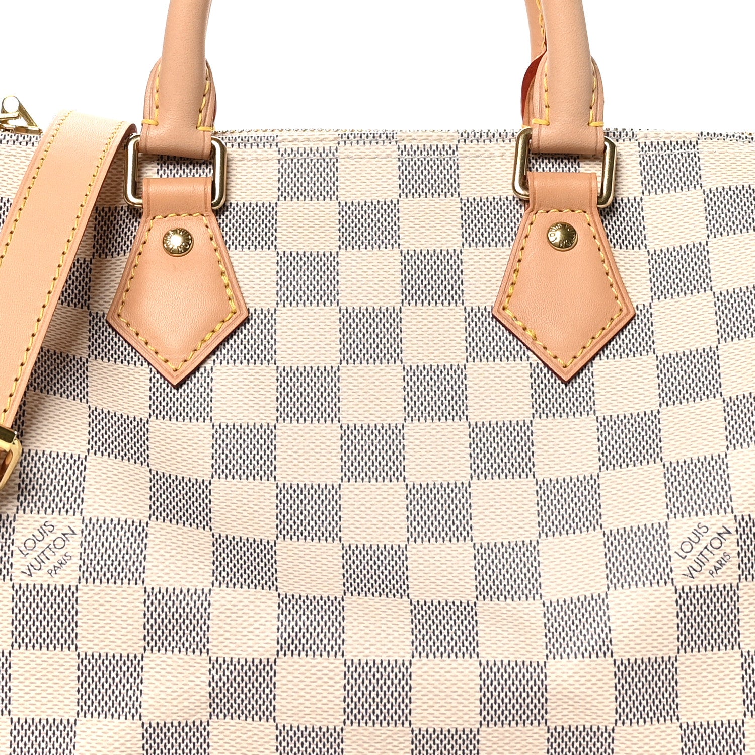 Louis Vuitton Damier Azur Speedy Bandouliere 25 8 of 10