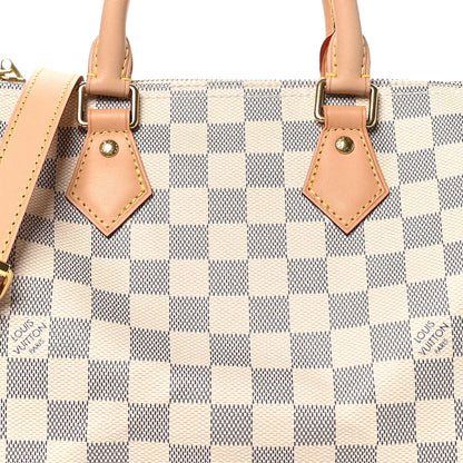 Louis Vuitton Damier Azur Speedy Bandouliere 25 8 of 10