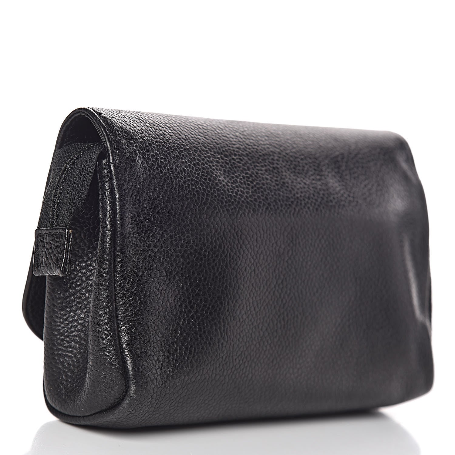 Chanel Caviar Timeless CC Flap Pouch Black 3 of 13