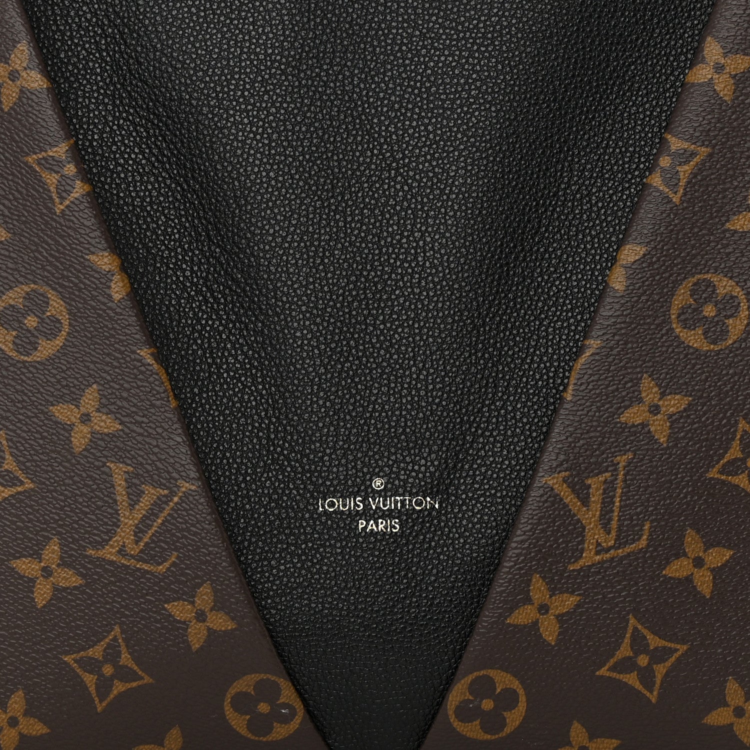 Louis Vuitton Monogram V Tote MM Black 7 of 13