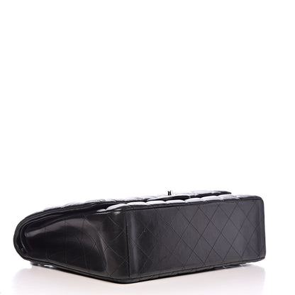 Chanel Lambskin Quilted Maxi Double Flap Black 4 of 14
