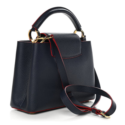 Louis Vuitton Taurillon Capucines BB Marine Rouge 2 of 12