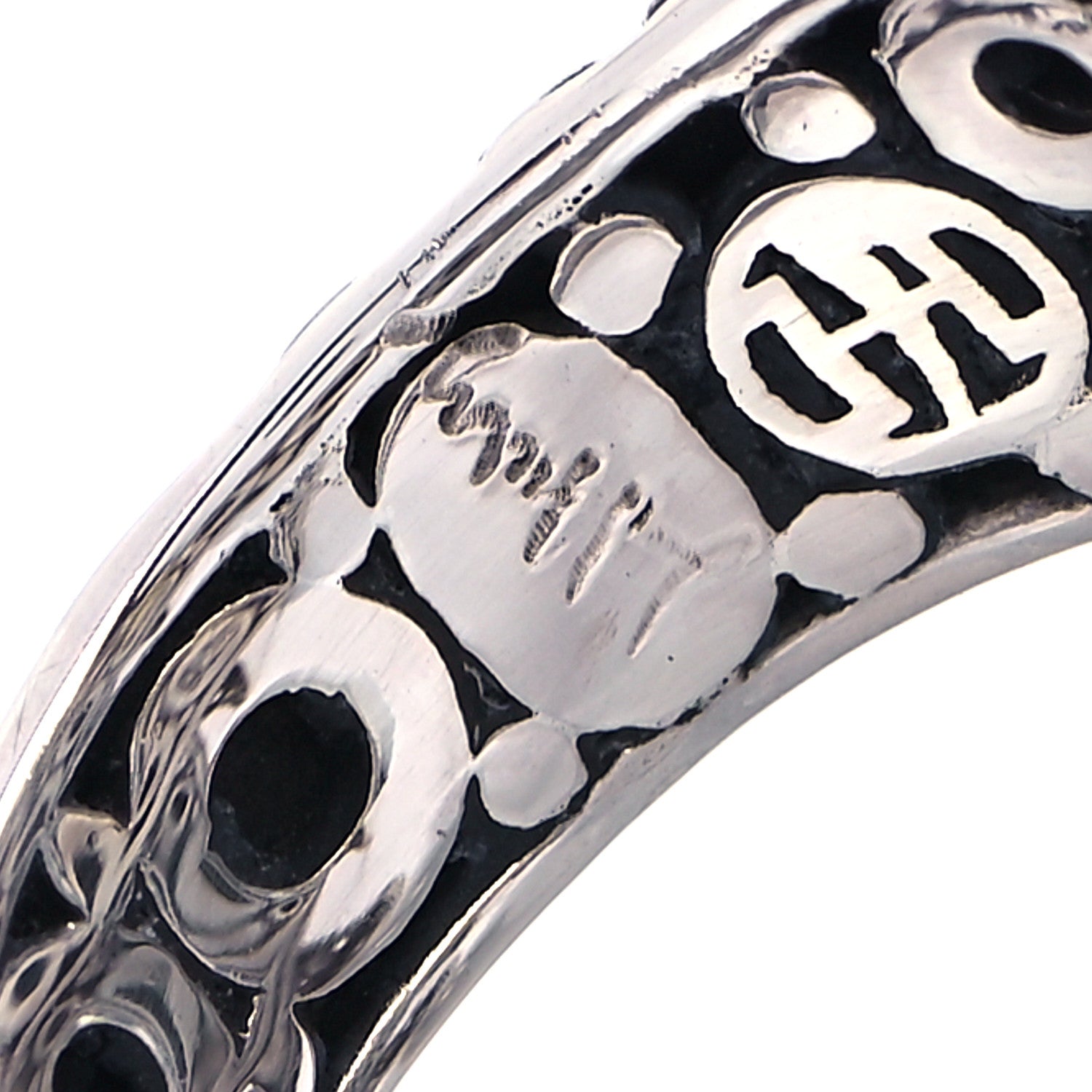 John Hardy Sterling Silver 18K Yellow Gold Dot Ayu Frangipani Flower Ring 54 7 5 of 5