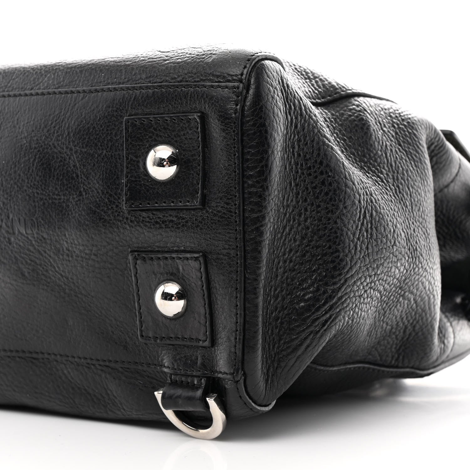 Mulberry Classic Grain Calfskin Small Bayswater Backpack Black 9 of 10