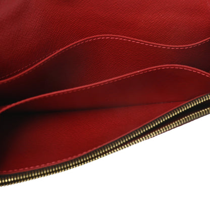 Louis Vuitton Damier Ebene Caissa Wallet Cherry 5 of 8