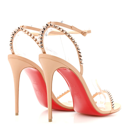 Christian Louboutin Kid Spiked So Me 100 Sandals 42 Nude 5 of 8