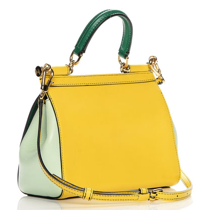 Dolce & Gabbana Dauphine Small Miss Sicily Satchel Green 3 of 9