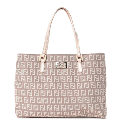 Fendi Zucchino Vitello Small Tote Cipria Teint Cipria 1 of 19