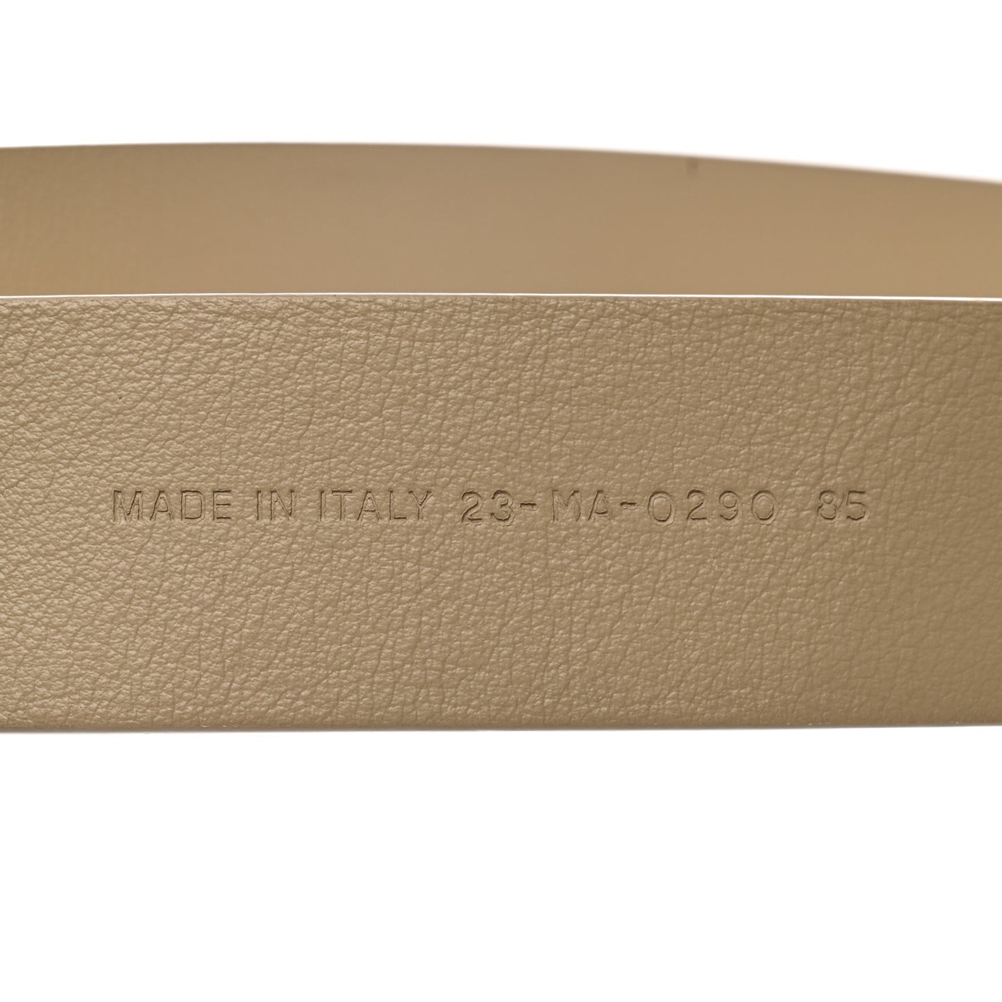 Calfskin 30 Montaigne Belt 85 Warm Taupe