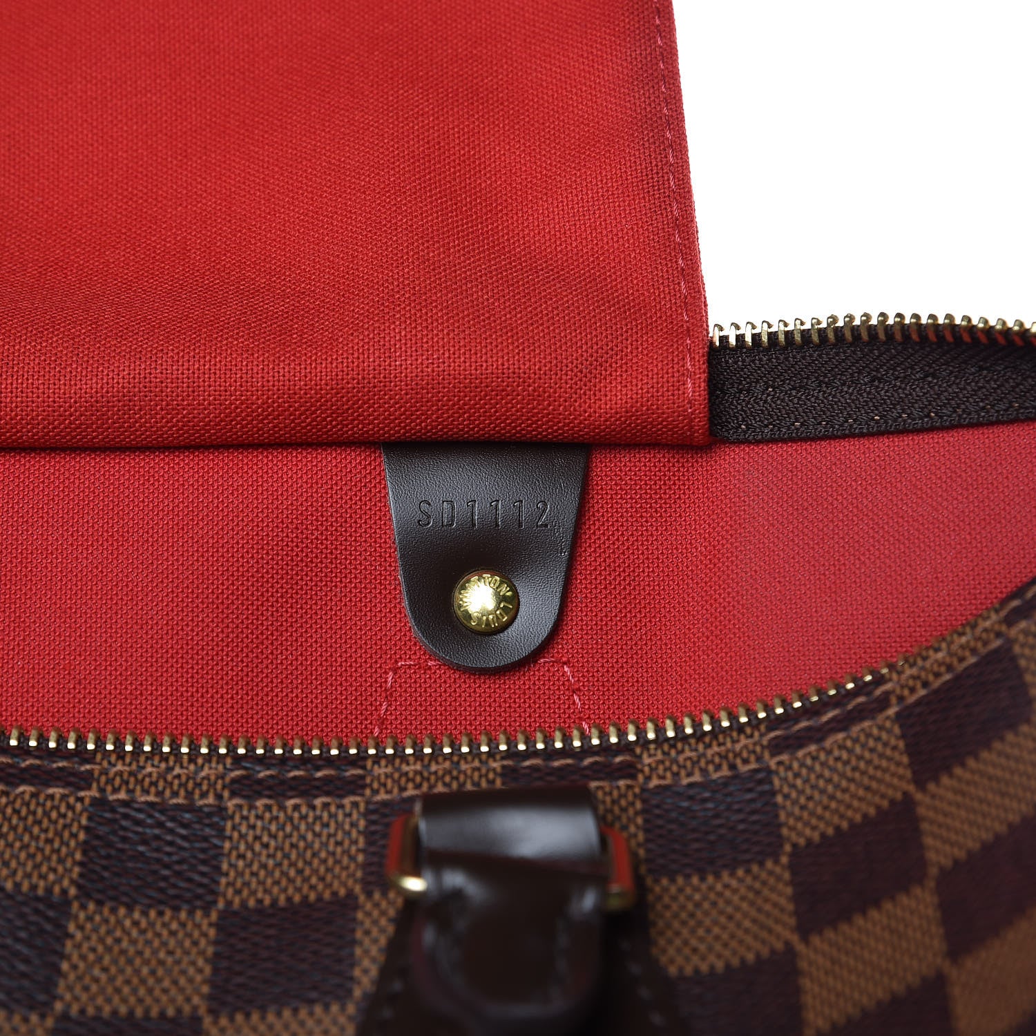 Louis Vuitton Damier Ebene Speedy 35 6 of 11