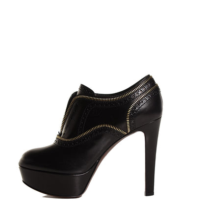 Louis Vuitton Calfskin Tomboy Platform Pumps 7 Black 1 of 7