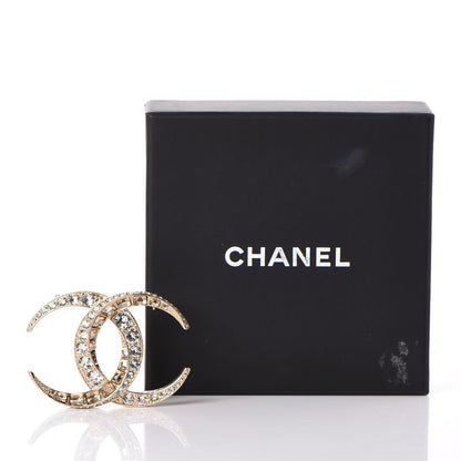 Chanel Baguette Crystal Dubai CC Brooch Gold 5 of 5