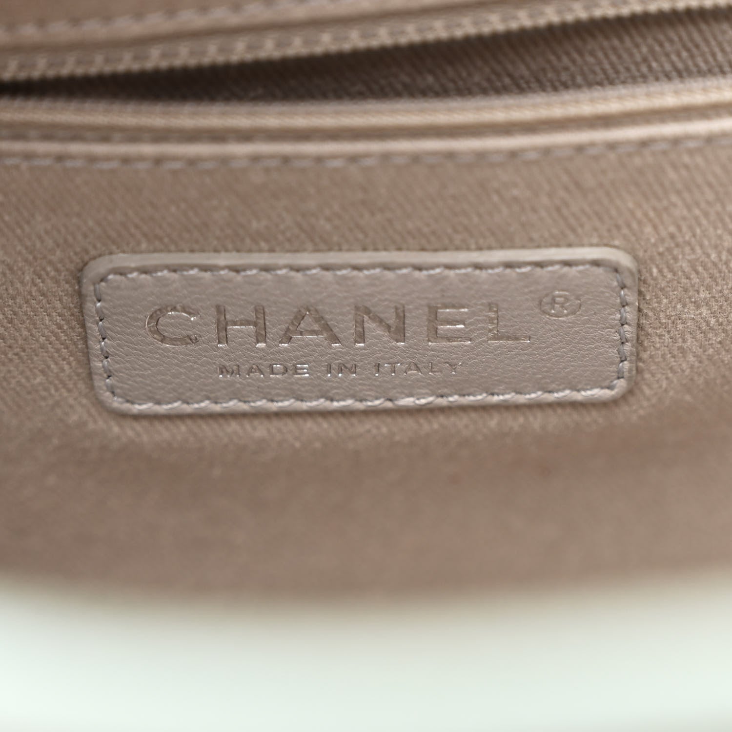 Chanel Glazed Calfskin Mini Deauville Tote Green 6 of 10