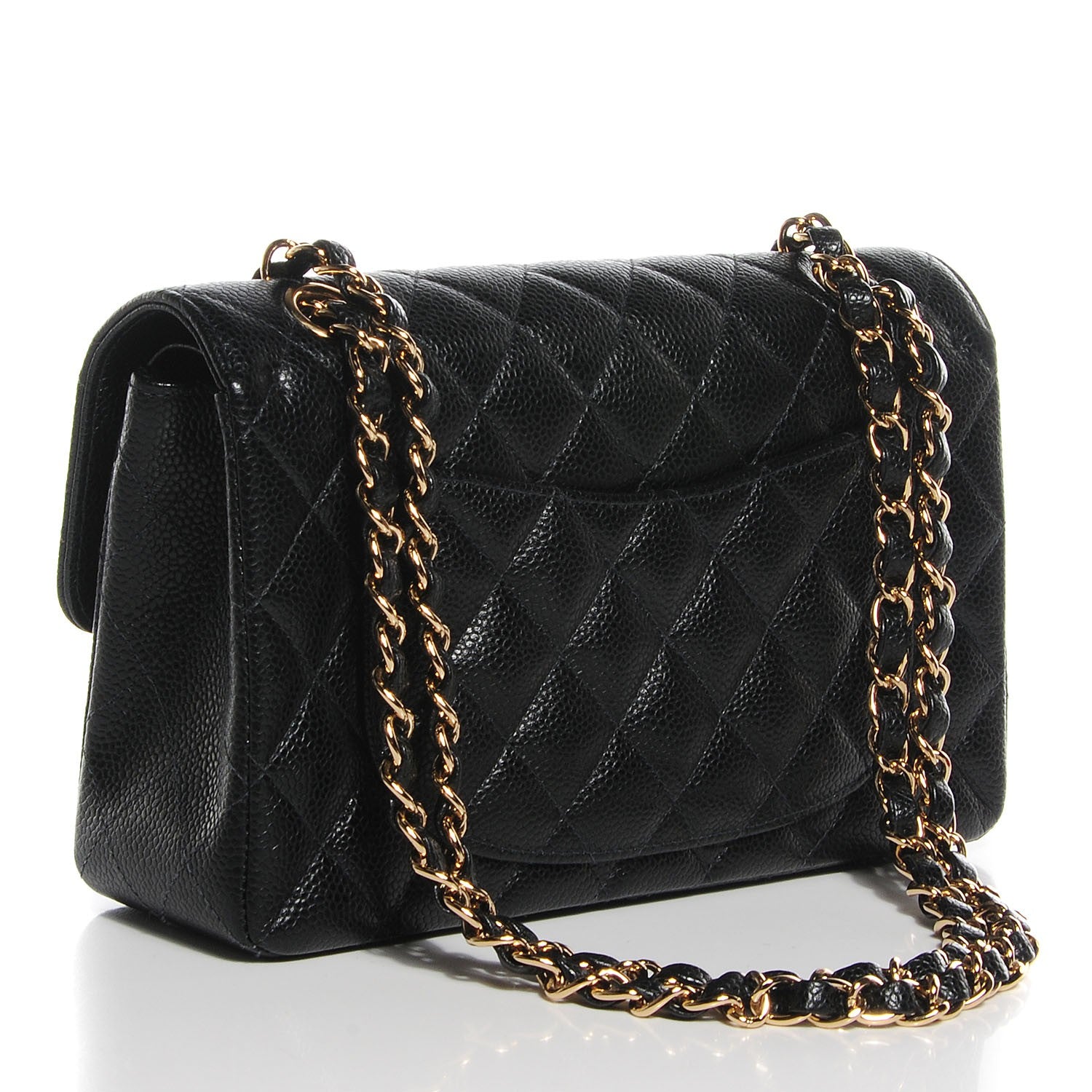 Chanel Caviar Quilted Small Double Flap Black 3 of 9