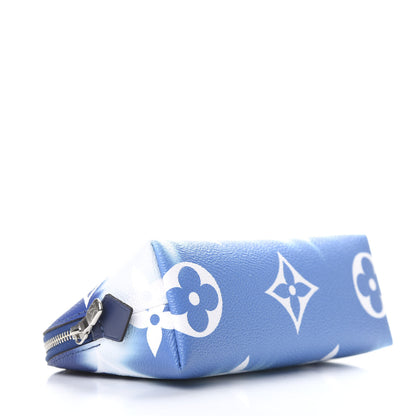 Louis Vuitton Monogram Giant Escale Cosmetic Pouch Blue 4 of 6