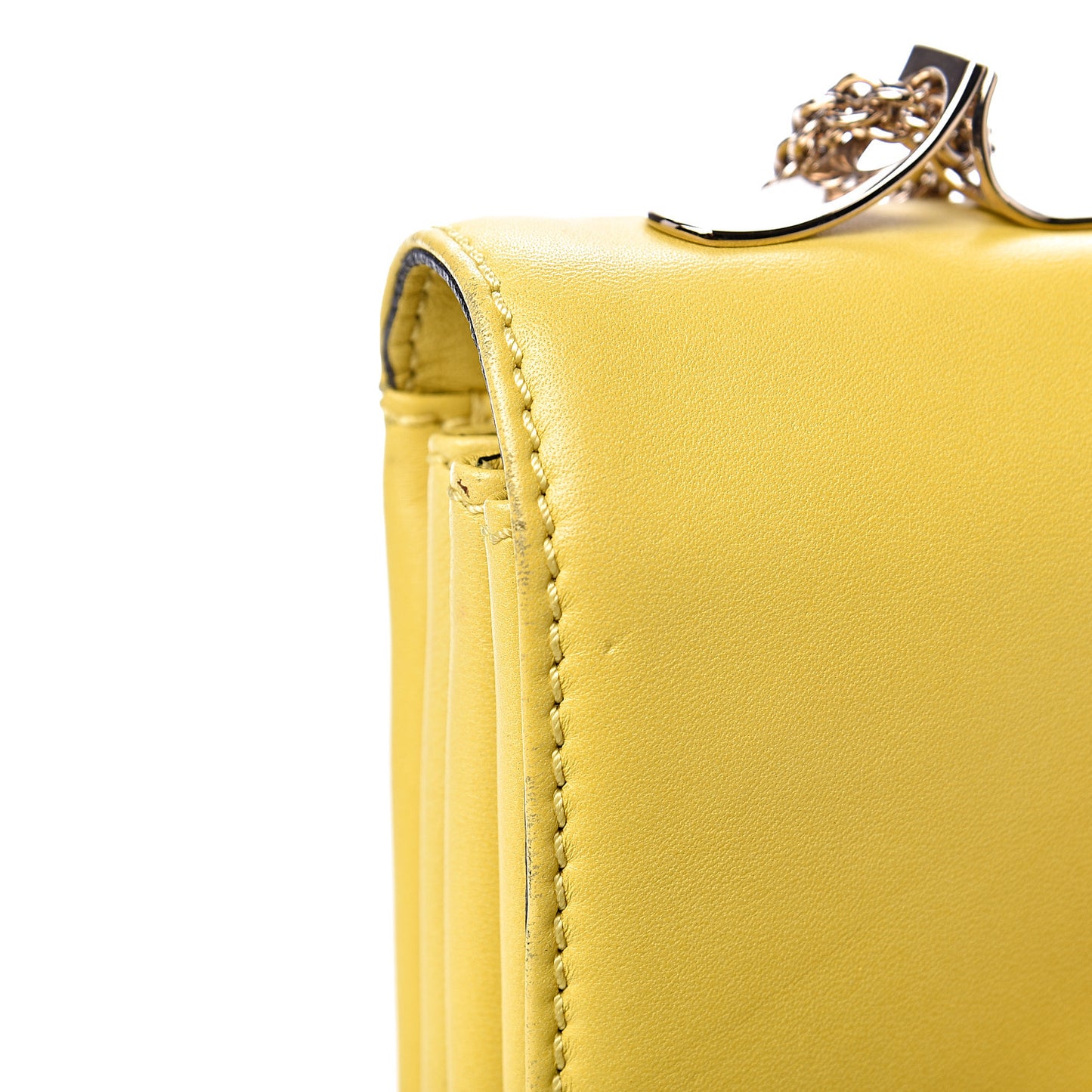 Nappa Va Va Voom Shoulder Bag Naples Yellow