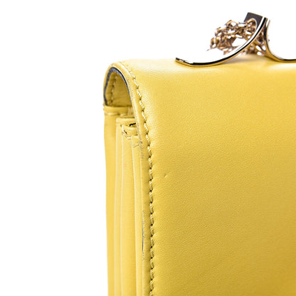 Valentino Garavani Nappa Va Va Voom Shoulder Bag Naples Yellow 14 of 16