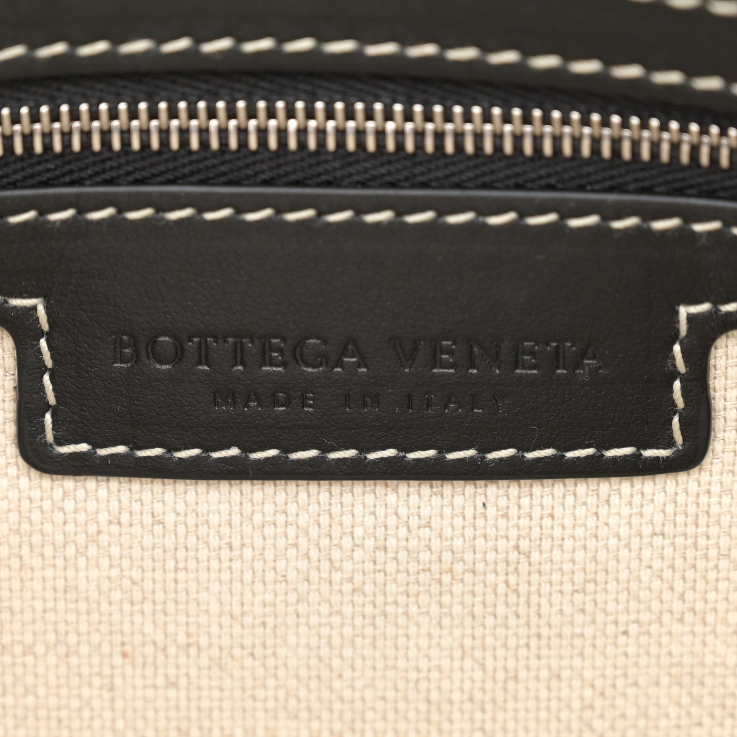 Bottega Veneta Nappa Intrecciato Duo Bag Black Natural 7 of 10