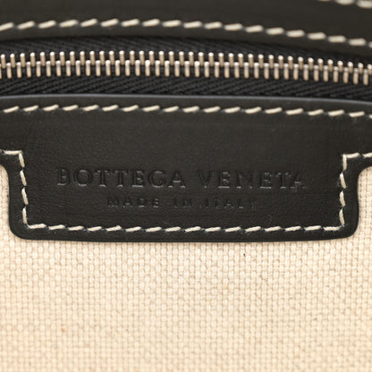 Bottega Veneta Nappa Intrecciato Duo Bag Black Natural 7 of 10