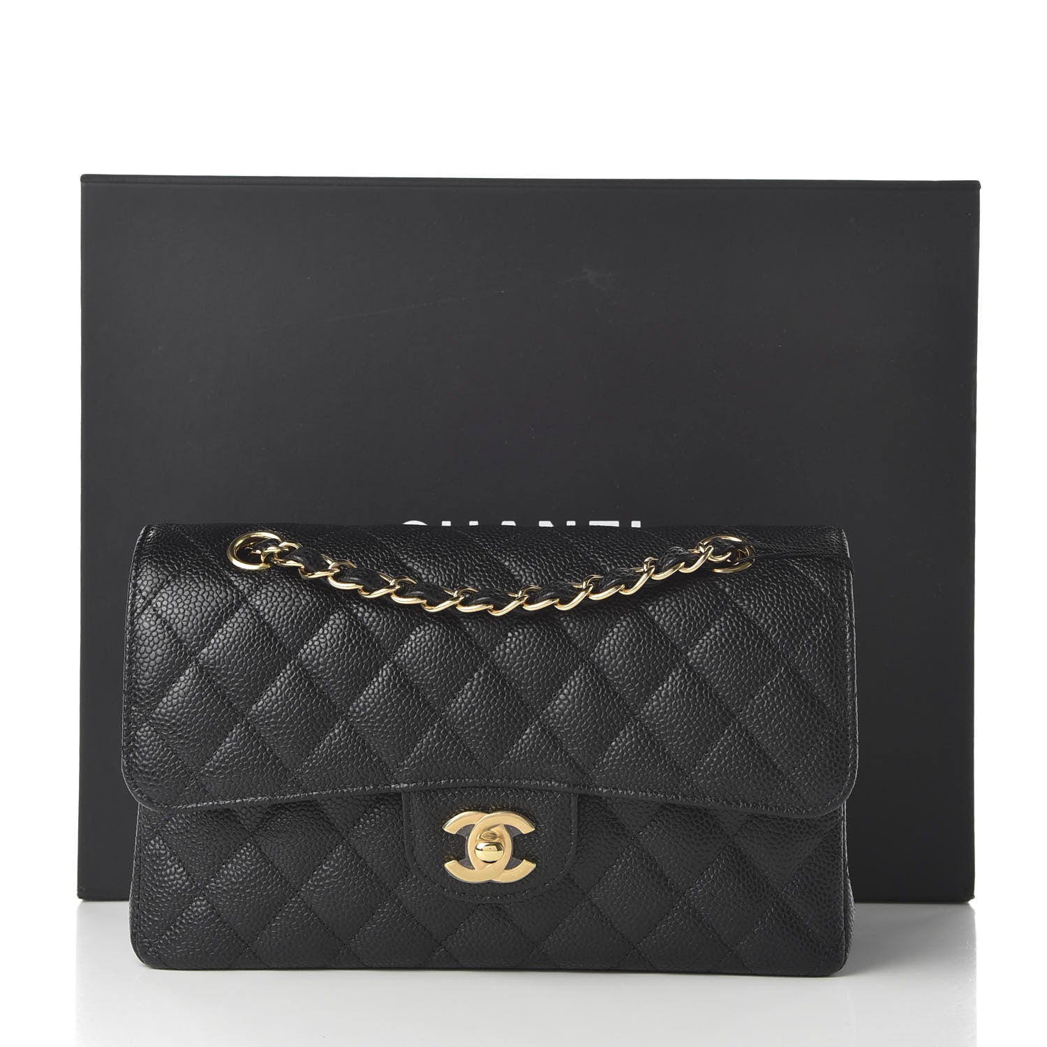 Chanel Caviar Quilted Small Double Flap Black 11 of 11