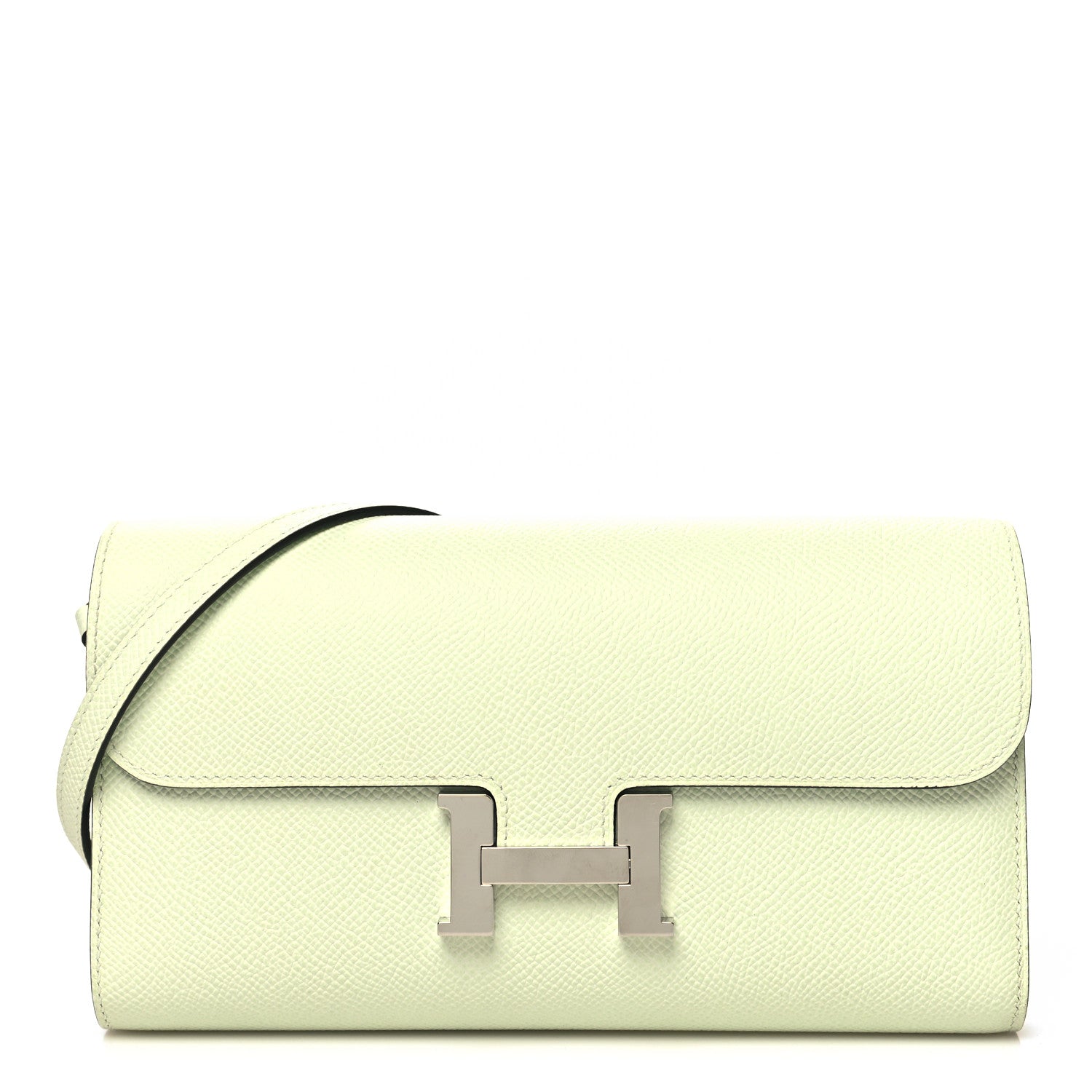 Hermes Epsom Constance Long To Go Wallet Vert Fizz 1 of 11
