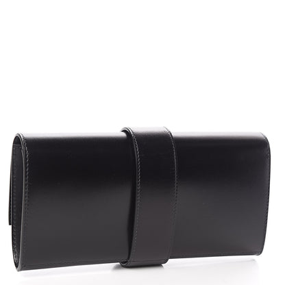 Hermes Tadelakt Medor 23 Clutch Black 3 of 8